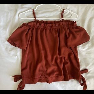 Off the shoulder top